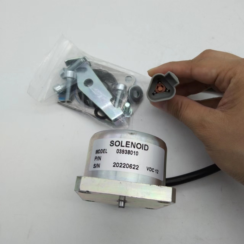 Déclencheur de vanne électromagnétique de 03938010 arrêts pour des pièces de moteur diesel de HATZ L/M 12V 24V