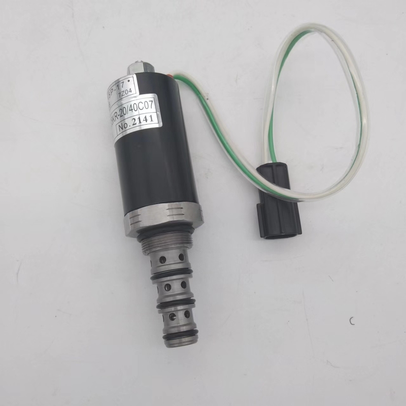 Vanne électromagnétique de pompe hydraulique de KDRDE5KR-20 40C07-203A pour SK200-6 SK200-3 DH200-7 EC210