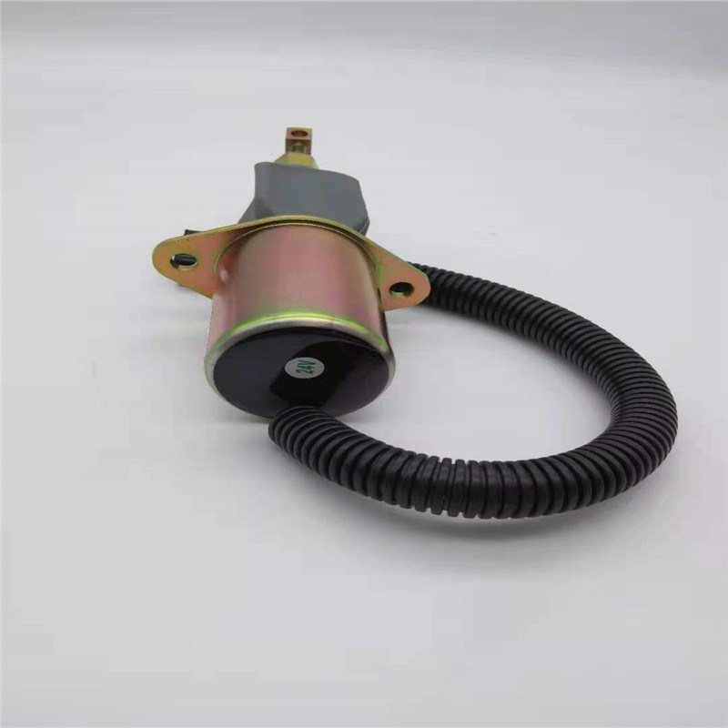 Ajustement de vanne électromagnétique de 612600180175 arrêts pour la prise de noir de pièce de moteur de chargeur de roue de DOOSAN DX50