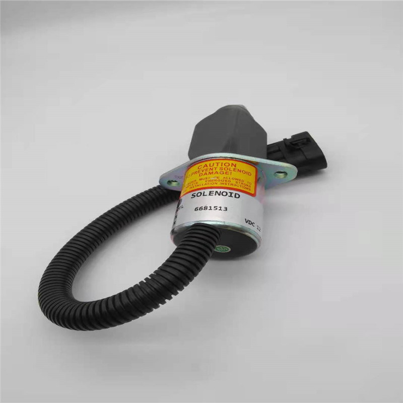 Ajustement de vanne électromagnétique de 6681513 arrêts pour Cummins Bobcat Skid Steer Loader 751 753 12V