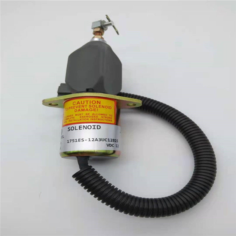 Ajustement de vanne électromagnétique de l'arrêt 1751ES-12A3UC12B1S pour R60-5 YANMAR 4TNE-94 Gray Plug