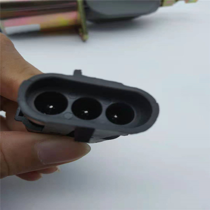 Ajustement de vanne électromagnétique de l'arrêt SA-4026-12 pour le Ram 94 de Dodge Cummins 98 12V noir Pulg