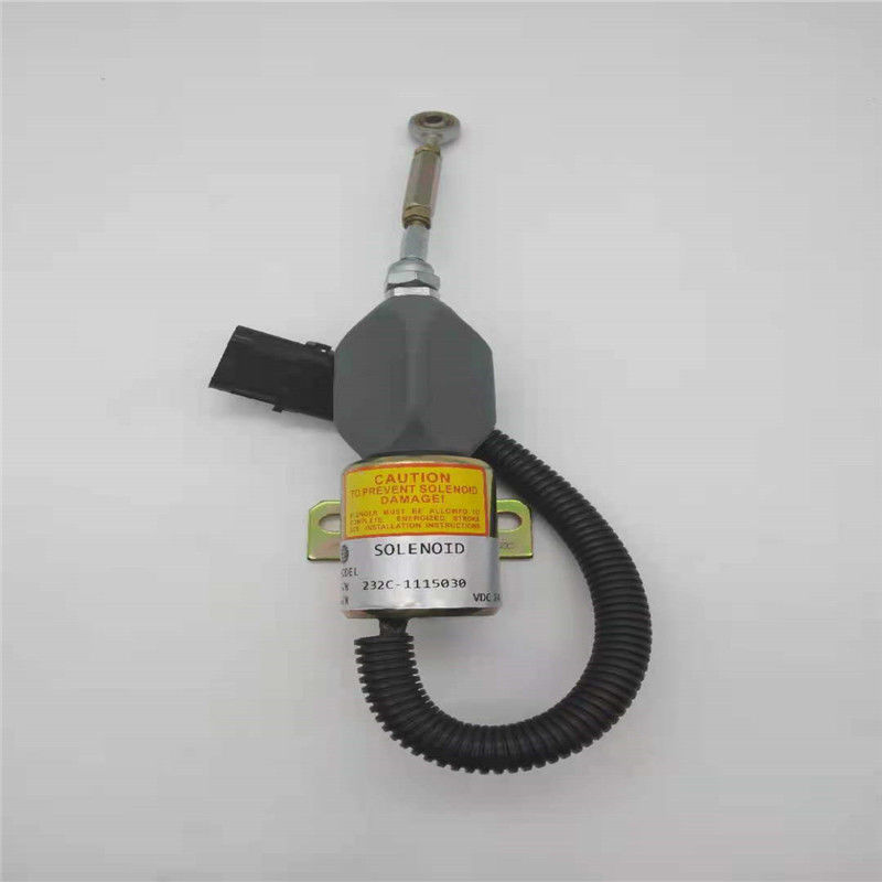 ajustement de vanne électromagnétique d'arrêt de 232C-1115030 BTG18056 pour la pièce de moteur de Doosan VOLVO CATERPILLAR