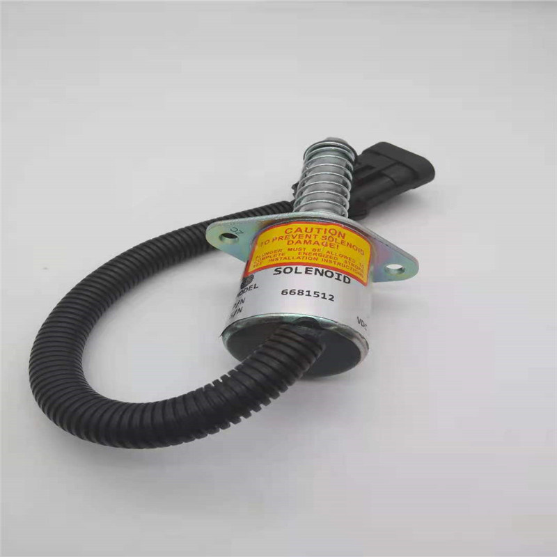 Chargeur de boeuf de dérapage de vanne électromagnétique de 6681512 arrêts adapté pour le chat sauvage S70/100/160/180/200