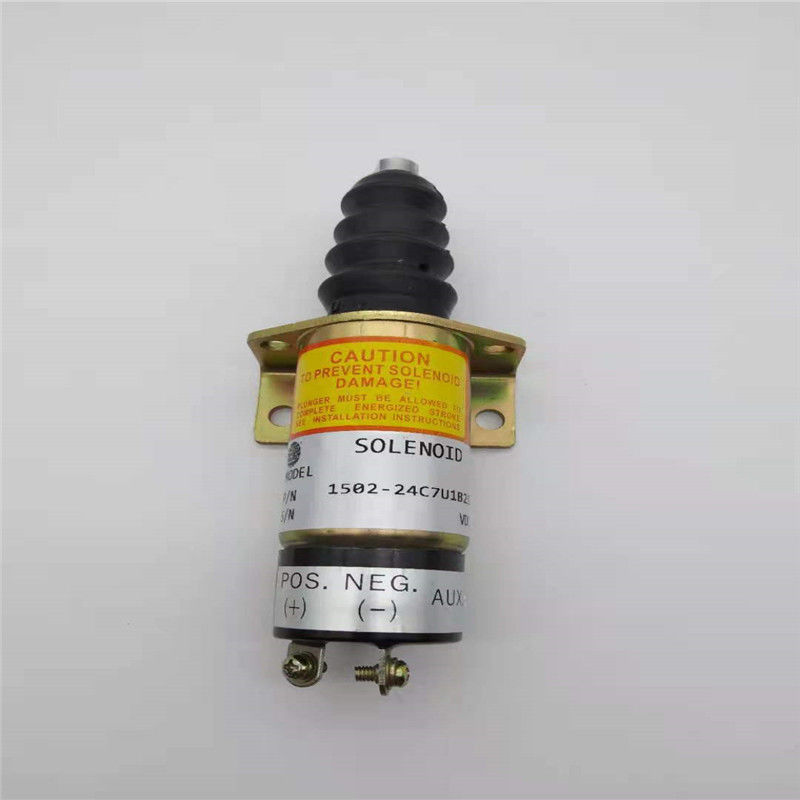 Ajustement de vanne électromagnétique de l'arrêt 1502-24C7U1B2S1 pour l'excavatrice Engine Parts 24V de Woodward