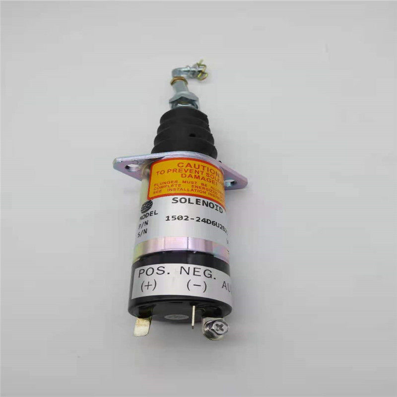 Ajustement de vanne électromagnétique de l'arrêt 1502-24D6U2B2S2A pour l'excavatrice Engine Parts de Woodword
