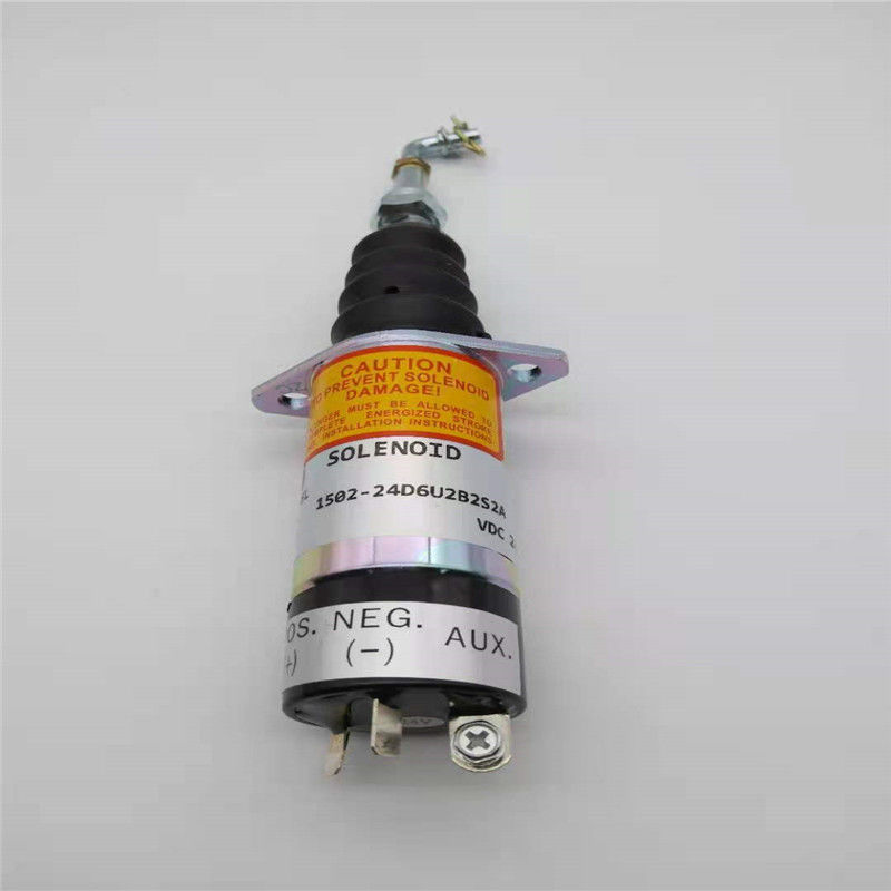 Ajustement de vanne électromagnétique de l'arrêt 1502-24D6U2B2S2A pour l'excavatrice Engine Parts de Woodword
