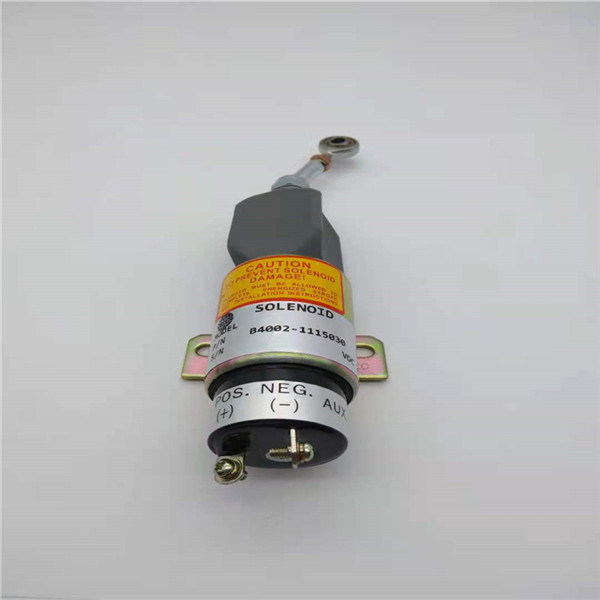 La vanne électromagnétique de l'arrêt B4002-1115030 24V s'est adaptée pour l'excavatrice Engine de YUCHAI YC85/4112/135