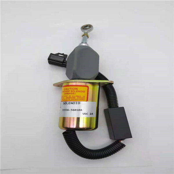 Ajustement de vanne électromagnétique de l'arrêt 37Z36-56010A pour l'excavatrice Engine 24V de Cummins 6CT