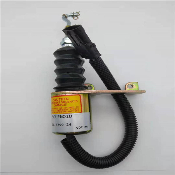 Ajustement de vanne électromagnétique de l'arrêt SA-3799-24 pour Hitachi/KOMATSU/Katel Excavator Engine