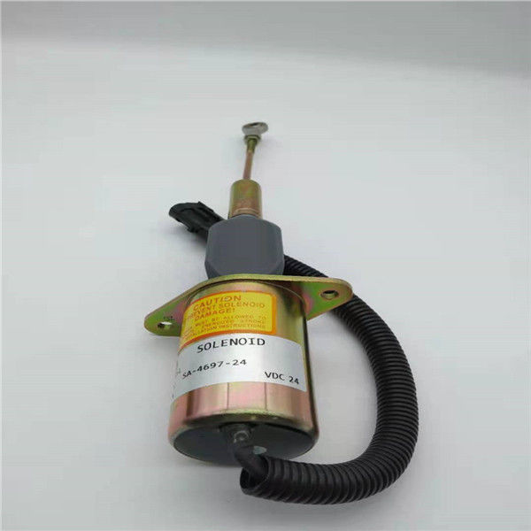 La vanne électromagnétique de l'arrêt SA-4697-24 24V s'est adaptée pour le moteur diesel d'excavatrice de Cummins