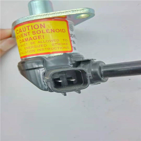 ajustement de vanne électromagnétique de l'arrêt 1G772-60012 pour des pièces d'excavatrice/moissonneuse de Kubota V3300 V3800