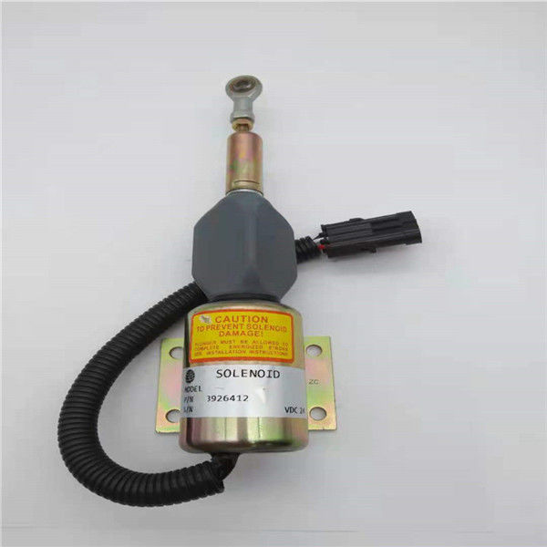 Ajustement de vanne électromagnétique de 3926412 arrêts pour l'excavatrice Engine Parts 24V de Cummins KOMATSU