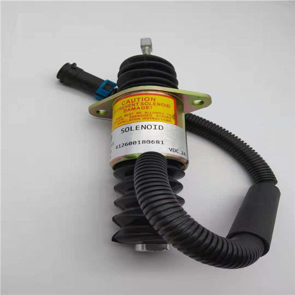ajustement de vanne électromagnétique de 612600180681 arrêts pour l'excavatrice de chargeur de WeiChai/LongGong 855/855B