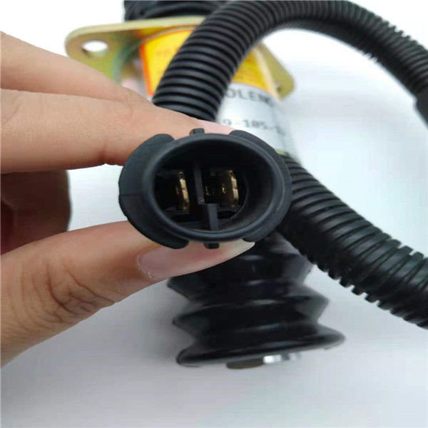 La vanne électromagnétique de l'arrêt D59-105-12 24V a adapté pour XiaGong 951/953 excavatrice de chargeur de ShangChai D6114