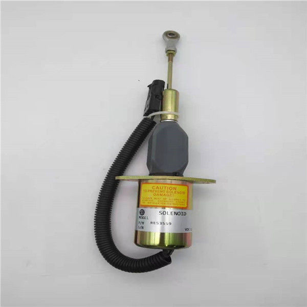 Vanne électromagnétique de l'arrêt RE53559 adaptée pour l'excavatrice Tractor Engine 6910 9965 6610 6710 12V