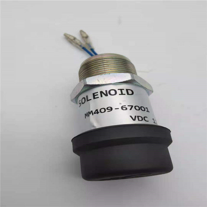 Le solénoïde 12V de l'arrêt MM409-67001 adapte Mitsubishi S4L S4L2 L2E K4E K4F E305C K4N