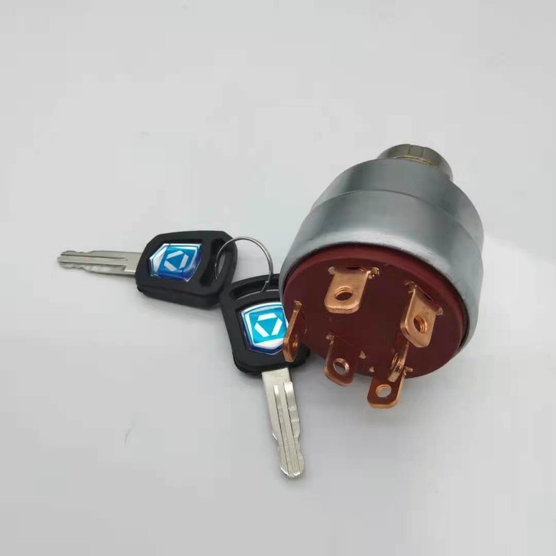 Excavatrice universelle Ignition Switch Fit en métal pour le commutateur de démarreur moteur de Xcmg XuGong