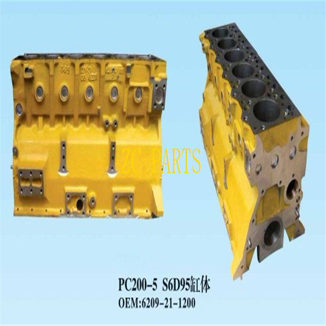 ajustement 6209-21-1100 du bloc-cylindres du moteur 6D95 6209-21-1200 pour PC200-5