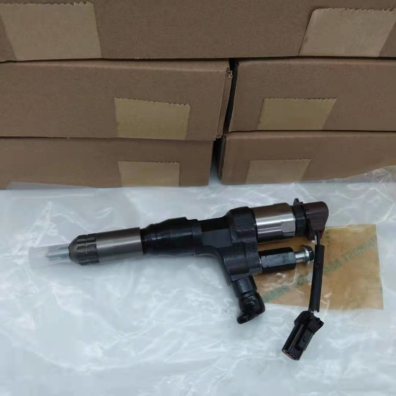 095000-6593 injecteur de carburant commun Assy For HINO J08E de rail d'Electrical Parts Diesel d'excavatrice