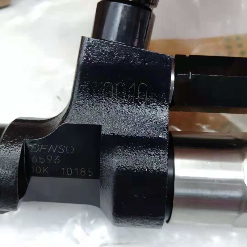 095000-6593 injecteur de carburant commun Assy For HINO J08E de rail d'Electrical Parts Diesel d'excavatrice